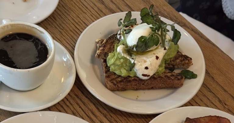 Buvette signature dishes Yogurt Parfait
Avocado Tartine
Salade de Poulet